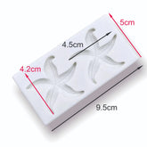 Molde Silicona Estrellas de Mar x 2